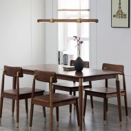 HOMER Round Case Wooden Pendant Light