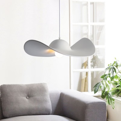 Подвесной светильник из соломенной шляпы Italian Hat