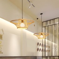 Chinese Lantern Art Rattan Pendant Light