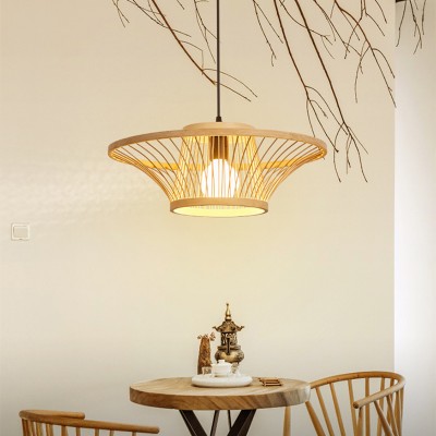 Chinese Lantern Art Rattan Pendant Light
