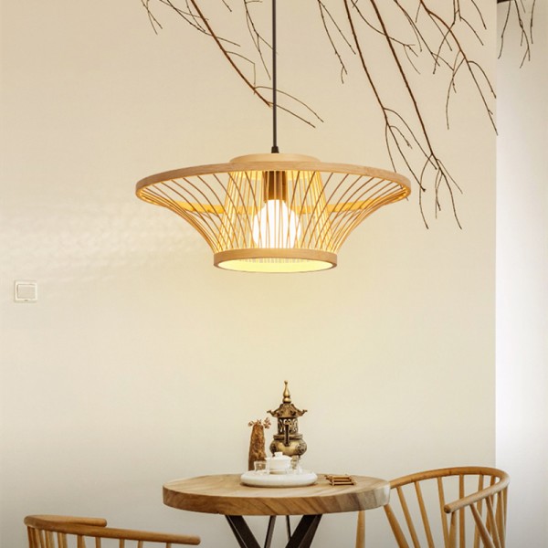 Chinese Lantern Art Rattan Pendant Light