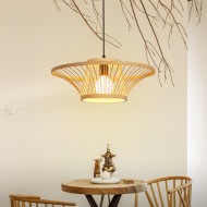 Chinese Lantern Art Rattan Pendant Light