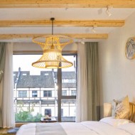 Chinese Lantern Art Rattan Pendant Light