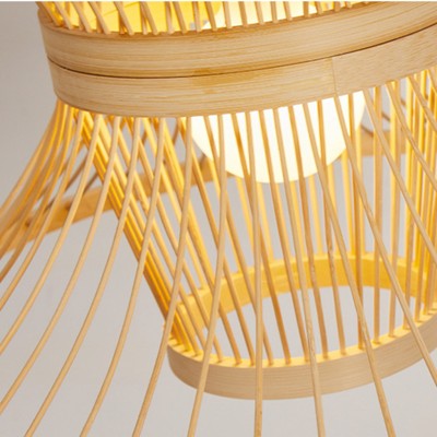 Chinese Lantern Art Rattan Pendant Light