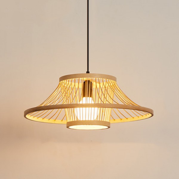 Chinese Lantern Art Rattan Pendant Light