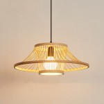 Chinese Lantern Art Rattan Pendant Light