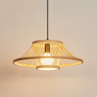 Chinese Lantern Art Rattan Pendant Light