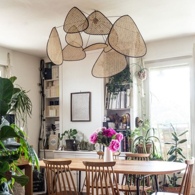 Screen Cannage Pendant Light