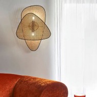 Screen Cannage Wall Light