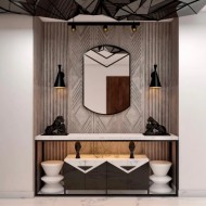 Ударная настенная лампа