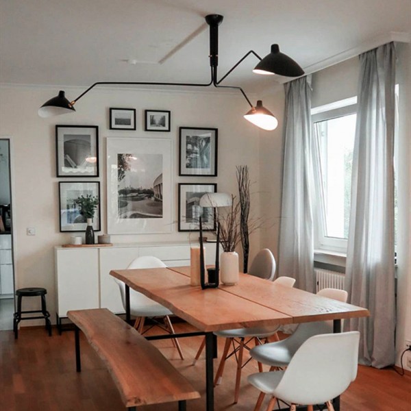 Serge Mouille Ceiling Lamp