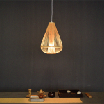 Chinese Lantern Art Rattan Pendant Light