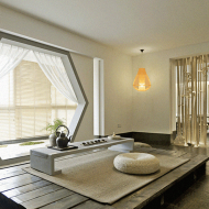 Подвесной светильник для проживания в семье из ротанга в китайском стиле