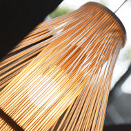 Chinese Style Rattan Homestay Pendant Light