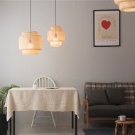 Подвесной светильник Inn Rattan Pastoral Zen