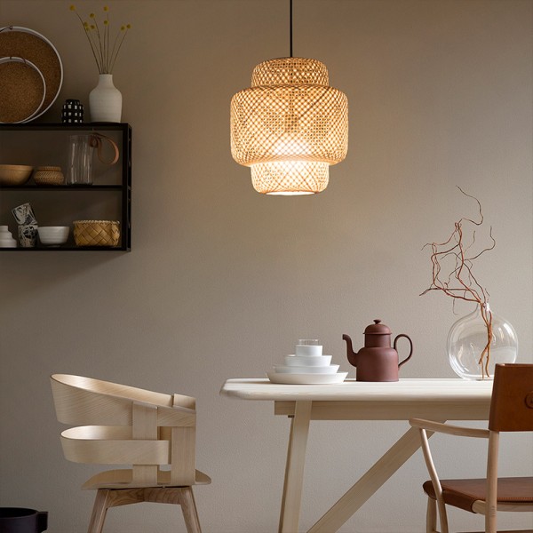 Подвесной светильник Inn Rattan Pastoral Zen