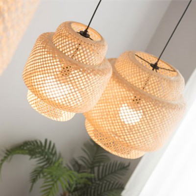 Подвесной светильник Inn Rattan Pastoral Zen