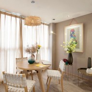 Simple Bird's Nest Creative Rattan Pendant Light