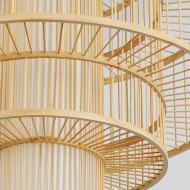 Chinese Bamboo Weaving Creative Chandelier