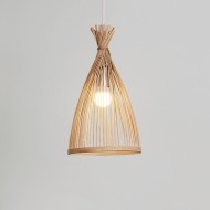 Bamboo Retro Groom Pendant Light
