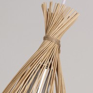 Bamboo Retro Groom Pendant Light