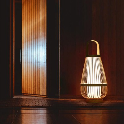 Tatami Zen Art Bedside Table Lamp