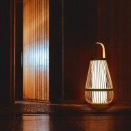 Tatami Zen Art Bedside Table Lamp