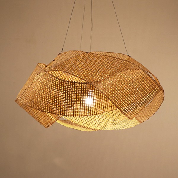Southeast Asian Style Rattan Chandelier