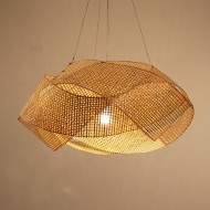 Southeast Asian Style Rattan Chandelier