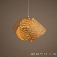 Southeast Asian Style Rattan Chandelier