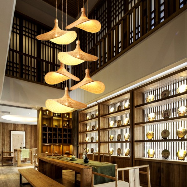 Southeast Homestay Woven Creative Pendant Light