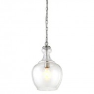Teardrop Glass Pendant Light