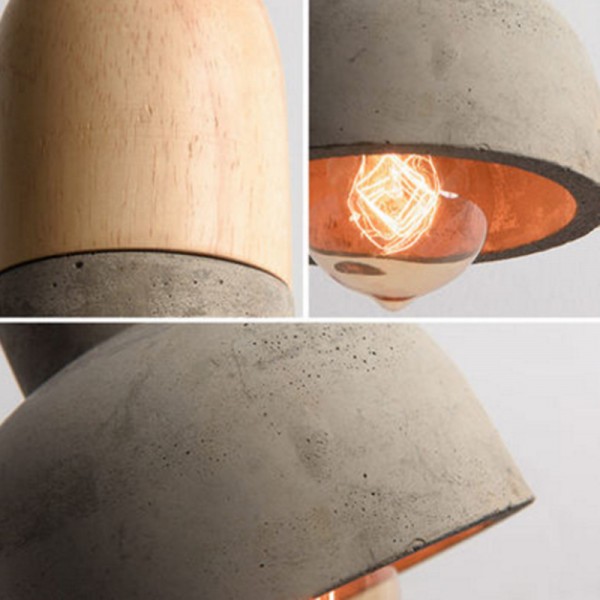 VELUCA Cement Pendant Light